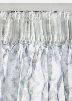 Voilage à imprimé (1 pce)