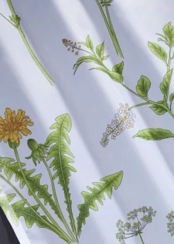 Voilage à imprimé floral (1 pce)