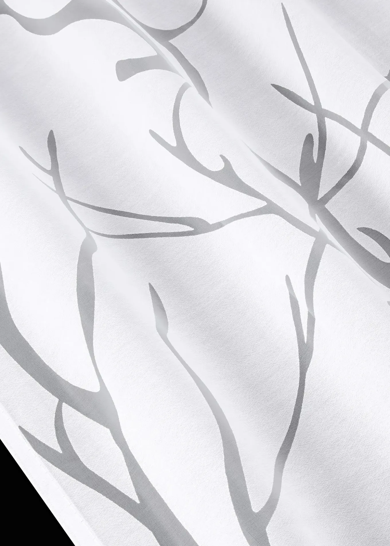 Voilage à motif dévoré (1 pce)