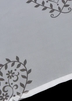 Voilage à nouer imprimé cœur