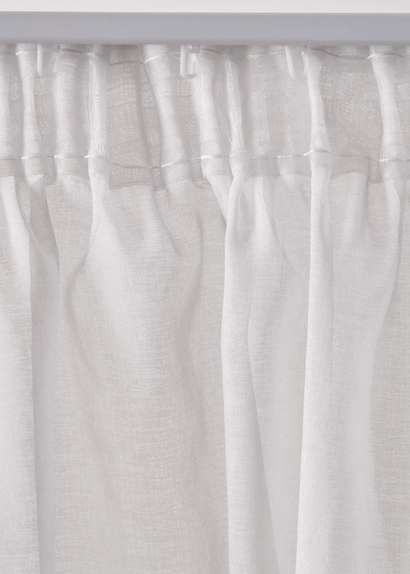 Voilage (1 pce.) à imprimé fleurs contenant du polyester recyclé