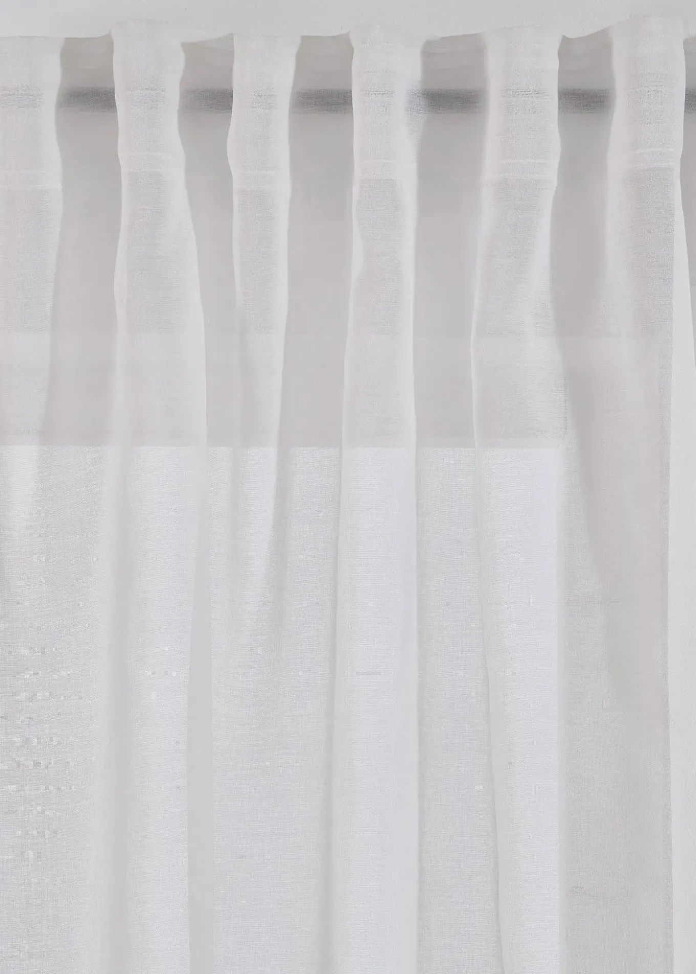 Voilage (1 pce.) à imprimé fleurs contenant du polyester recyclé