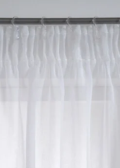 Voilage avec polyester recyclé (1 pce)