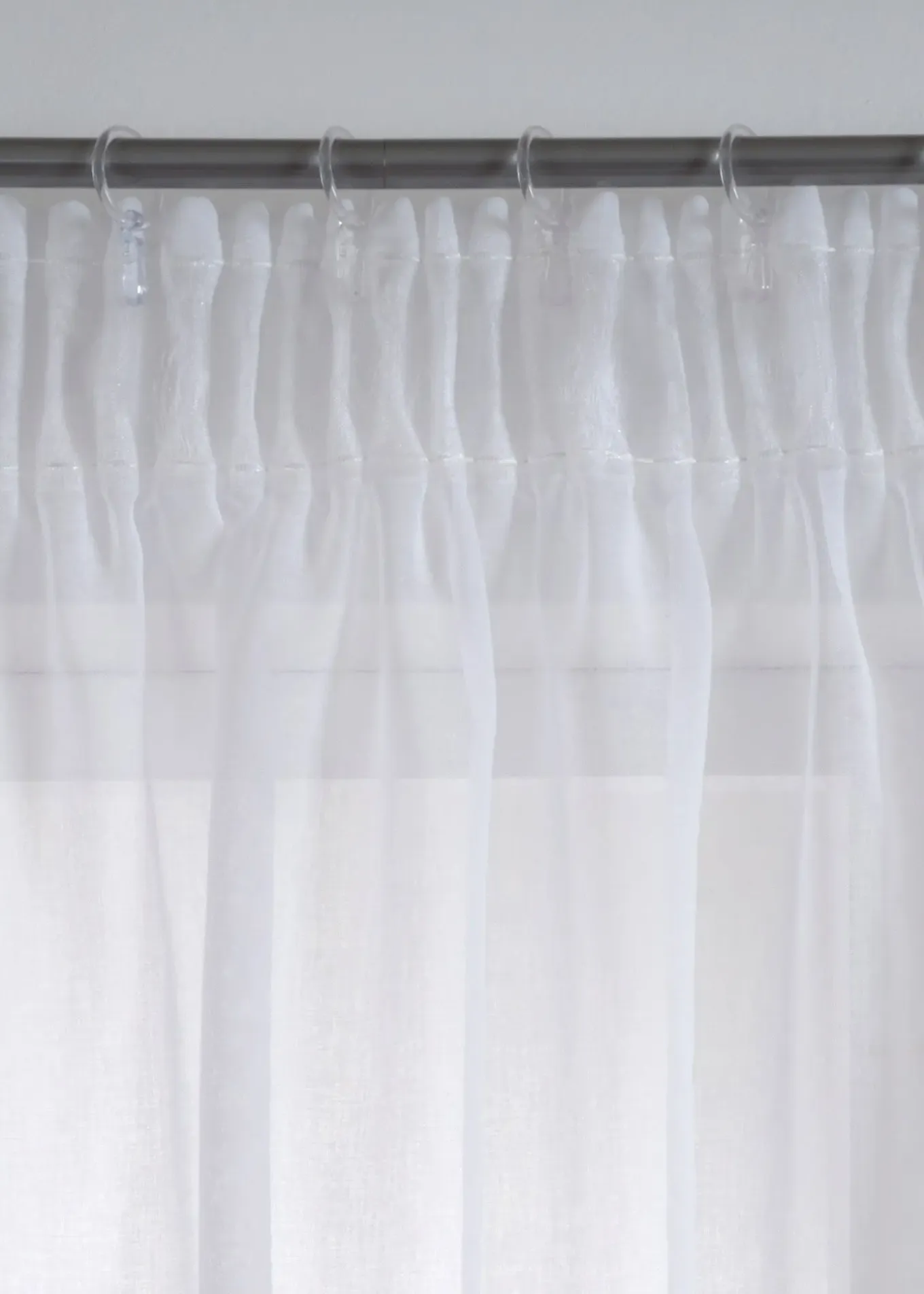 Voilage avec polyester recyclé (1 pce)