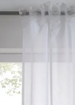 Voilage avec polyester recyclé (1 pce)