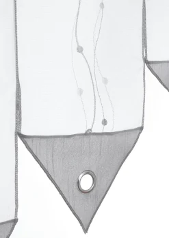 Voilage brodé en pointe (1 pce.)