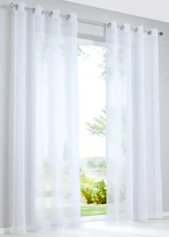 Voilage en batiste texturée (1 pce)