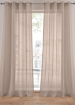 Voilage en batiste texturée (1 pce)