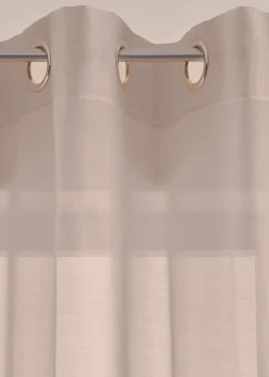 Voilage en batiste texturée (1 pce)