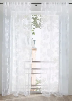 Voilage en dévoré (1 pce)