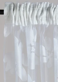 Voilage en dévoré (1 pce)