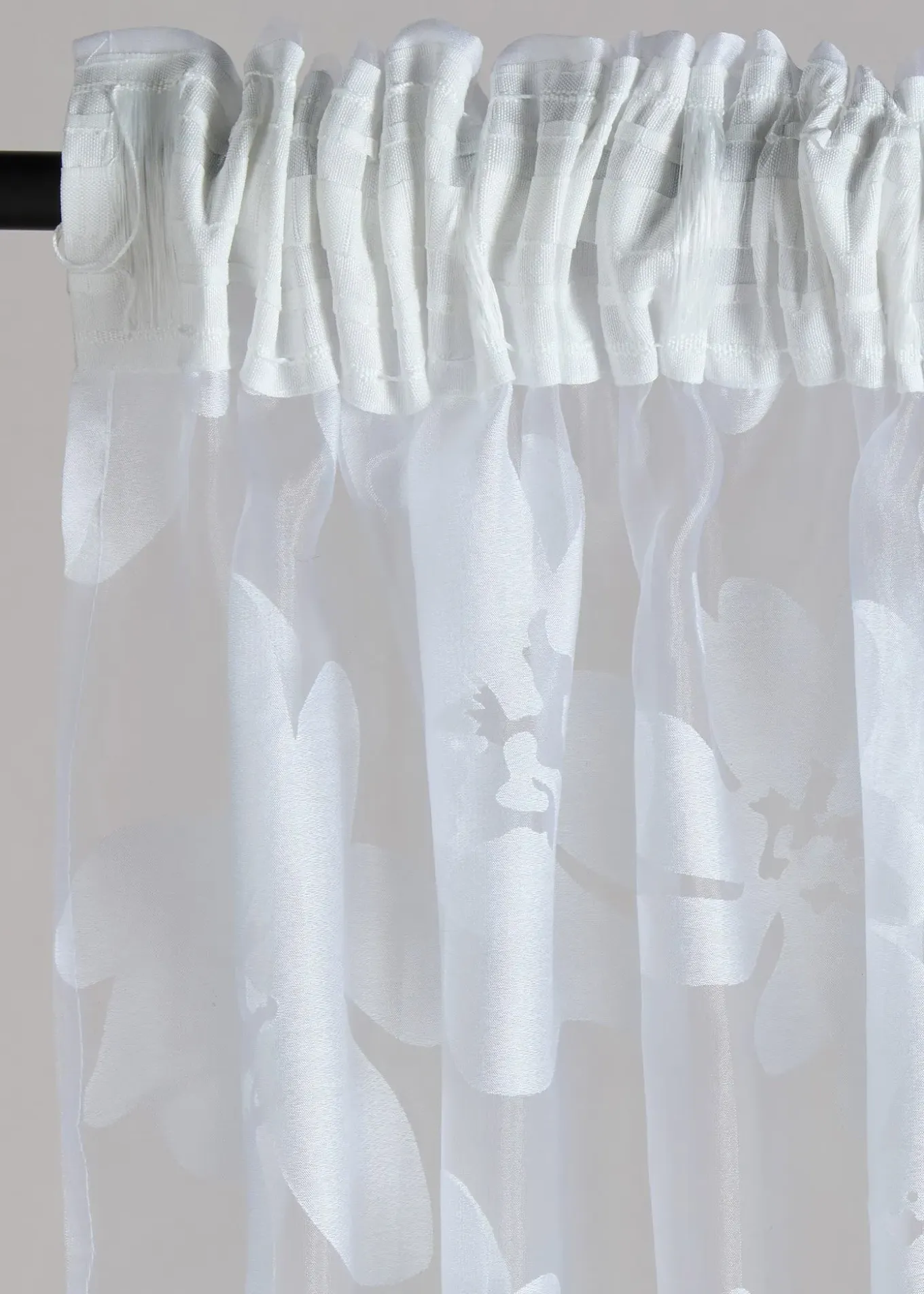 Voilage en dévoré (1 pce)