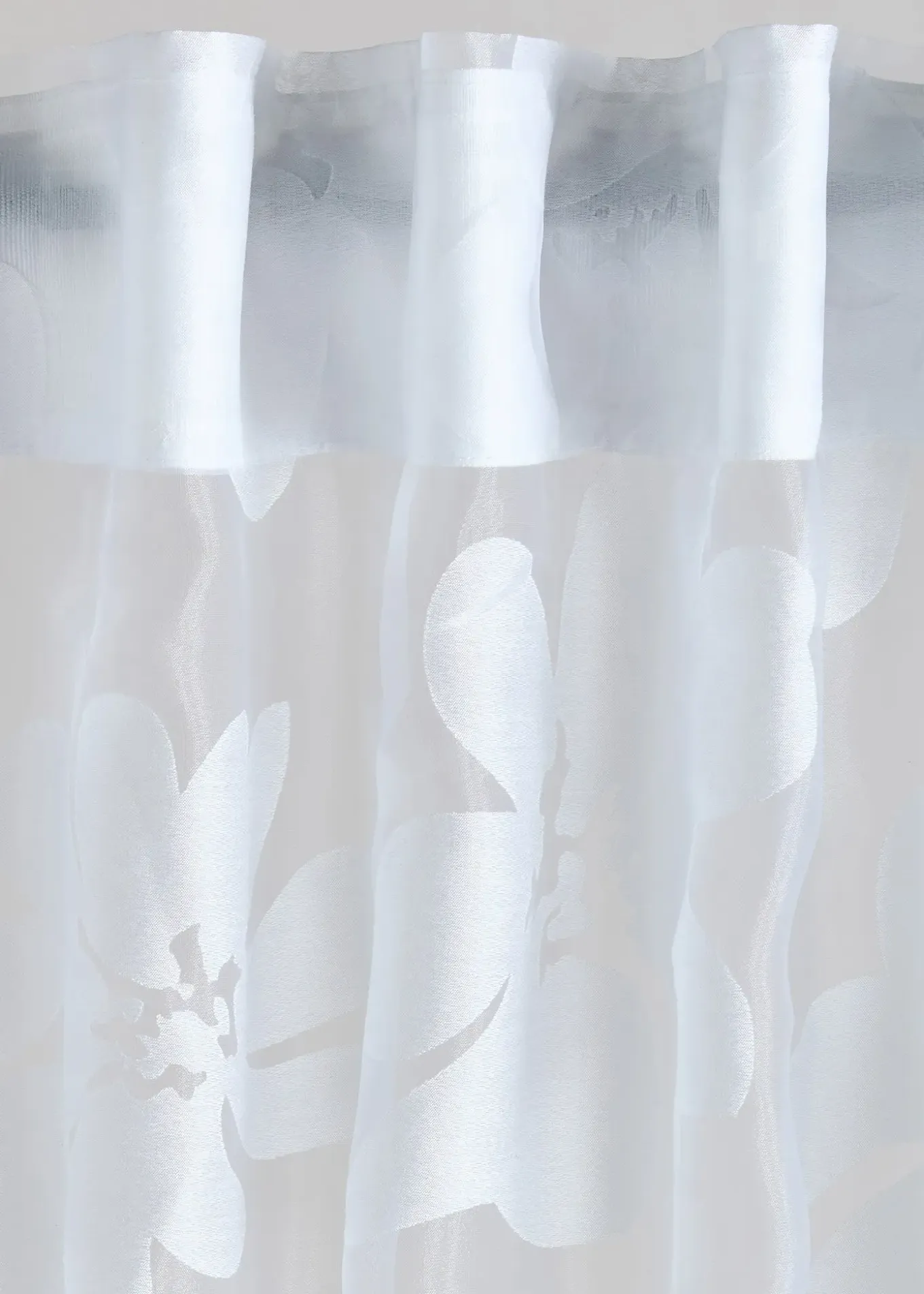 Voilage en dévoré (1 pce)