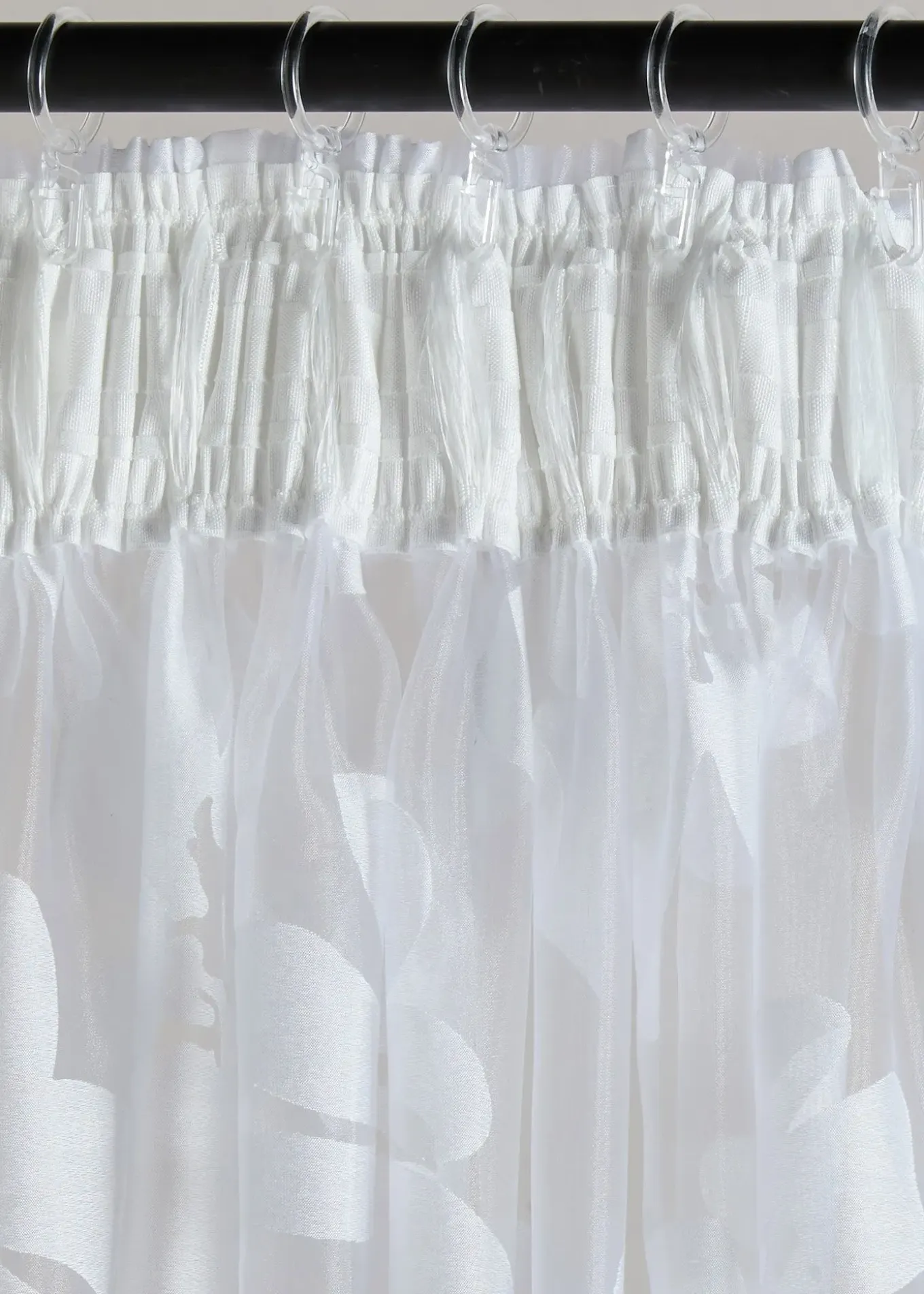 Voilage en dévoré (1 pce)