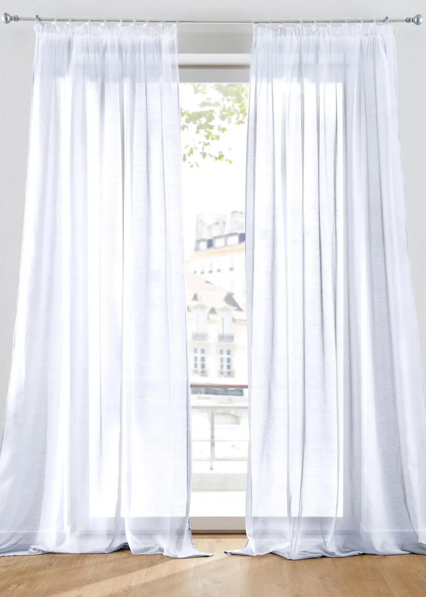 Voilage en fine batiste (1 pce)