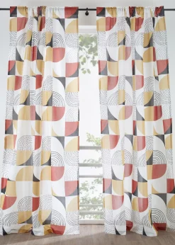 Voilage en polyester recyclé (1 pce)