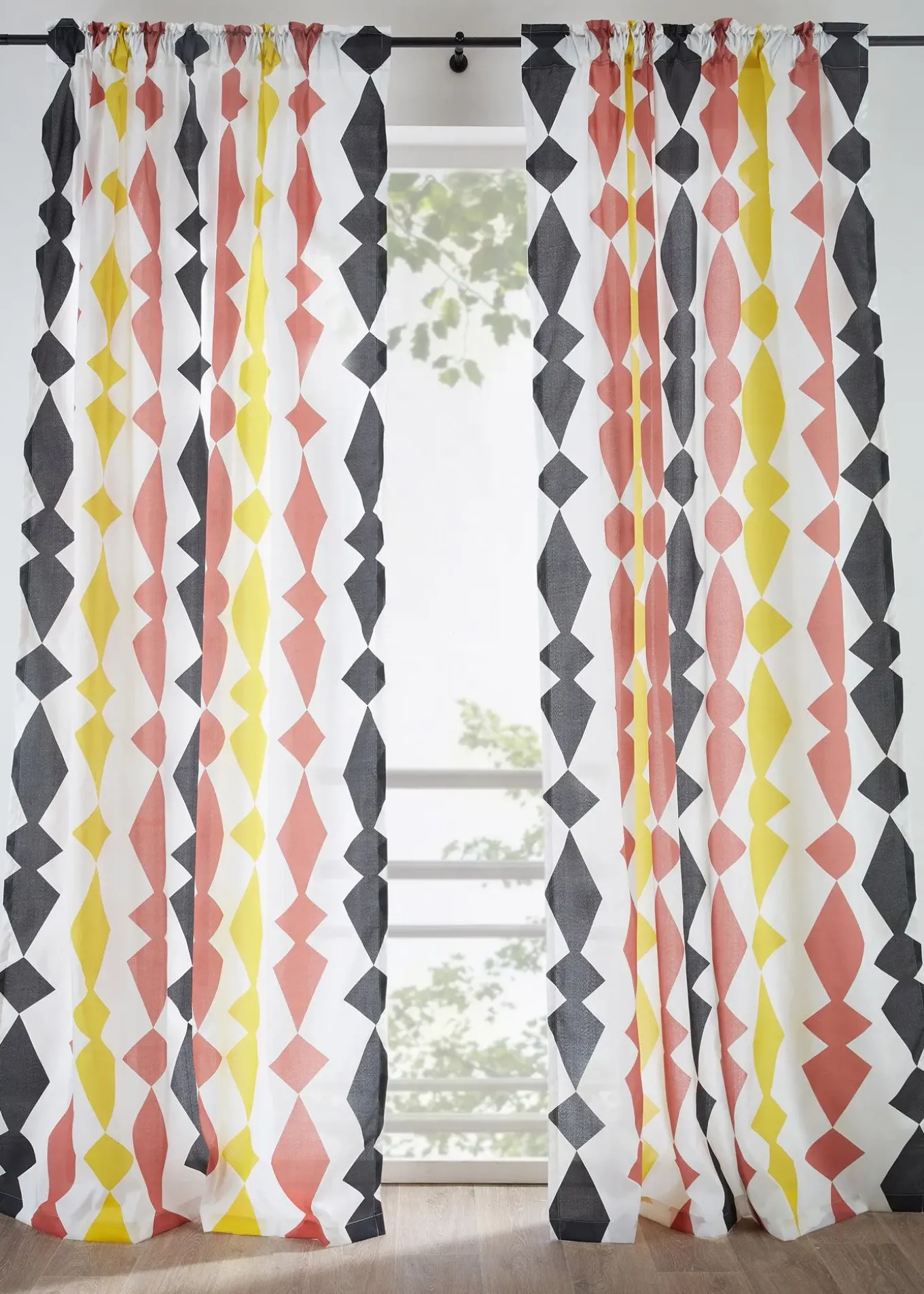 Voilage en polyester recyclé (1 pce)