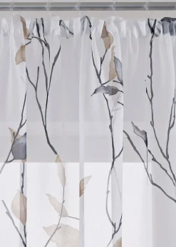 Voilage en tissu léger (1 pce)