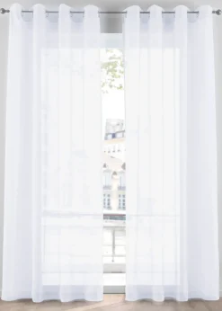 Voilage en tissu léger (1 pce)