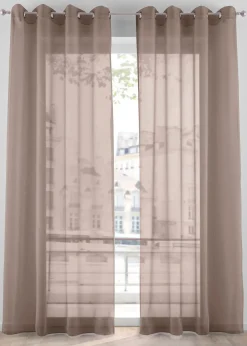 Voilage en tissu léger (1 pce)