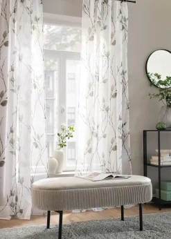 Voilage en tissu léger (1 pce)