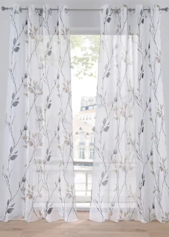 Voilage en tissu léger (1 pce)