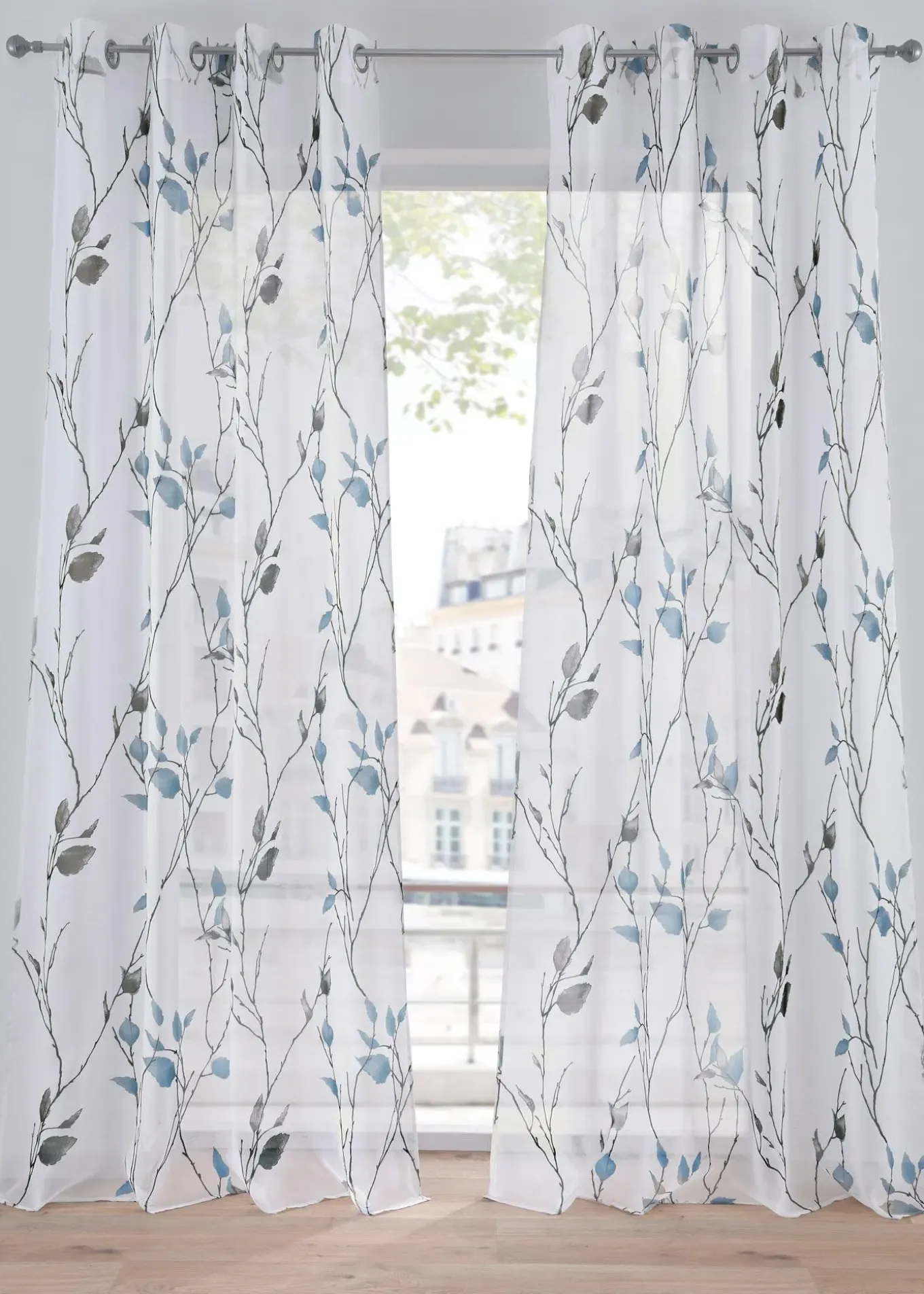 Voilage en tissu léger (1 pce)