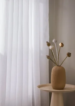 Voilage finement texturé (1 pce), aussi en XXL