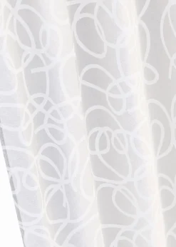 Voilage imprimé (1 pce)