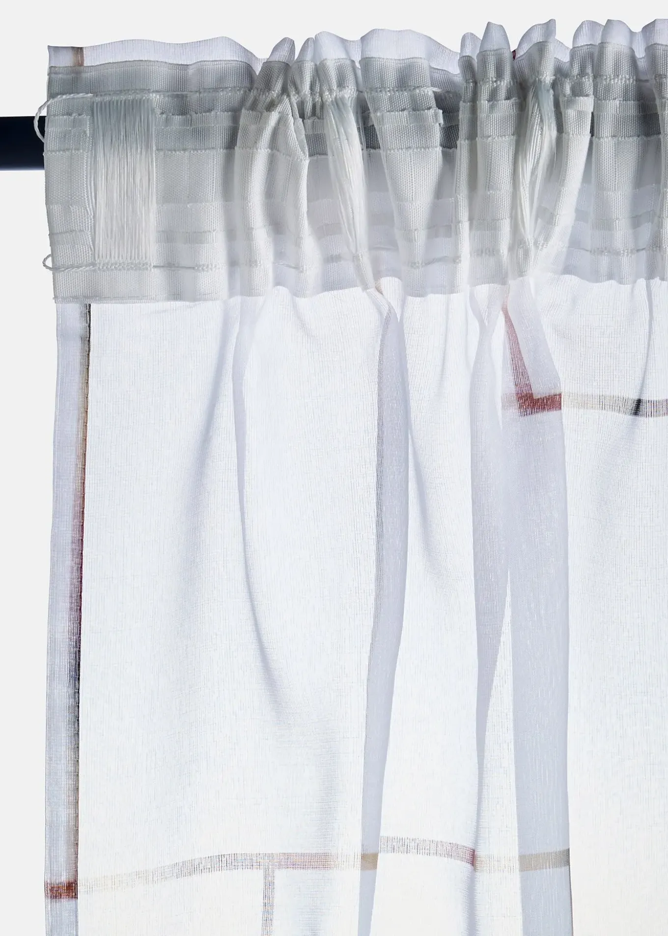 Voilage imprimé (1 pce)