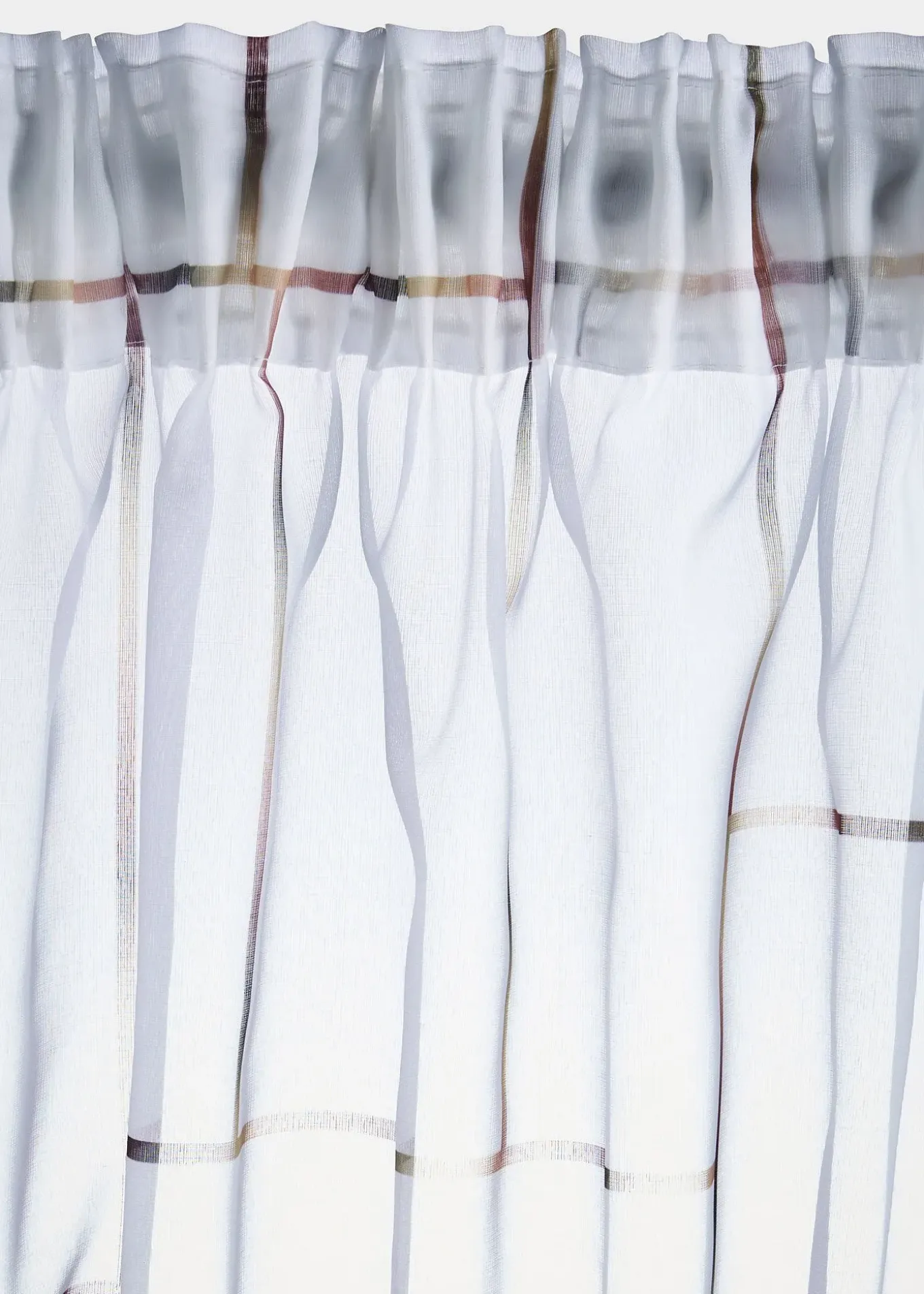 Voilage imprimé (1 pce)