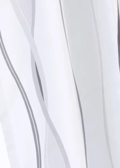 Voilage imprimé vagues (1 pce)