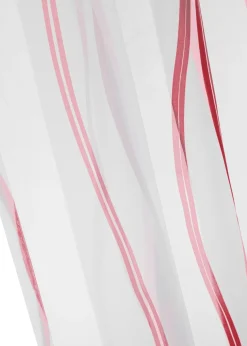 Voilage imprimé vagues (1 pce)