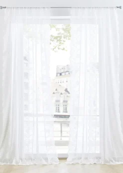 Voilage jacquard (1 pce)