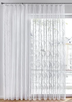 Voilage jacquard (1 pce)