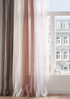 Voilage léger à pattes invisibles (1 pce)