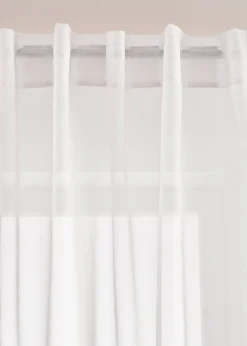 Voilage léger à pattes invisibles (1 pce)