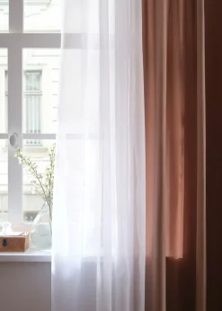 Voilage léger à pattes invisibles (1 pce)