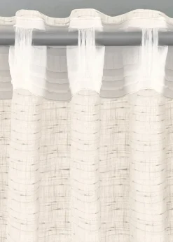 Voilage texturé (1 pce), nombreuses tailles