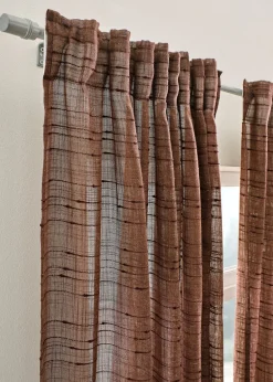 Voilage texturé (1 pce), nombreuses tailles