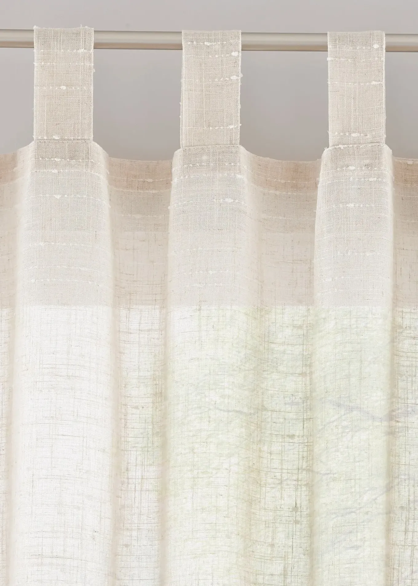 Voilage texturé (1 pce), nombreuses tailles