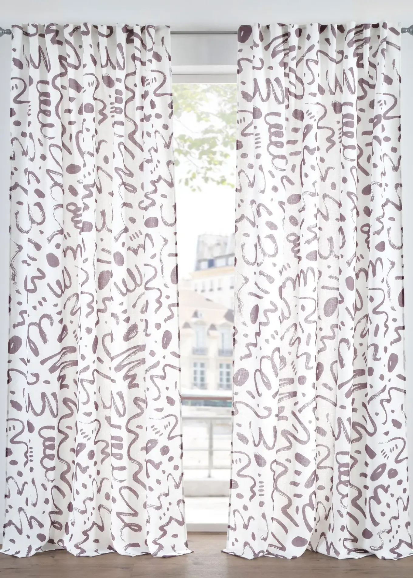 Voilage texturé (1 pce), aussi en extra long