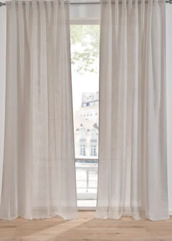 Voilage texturé (1 pce), aussi en extra long