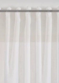 Voilage texturé (1 pce), aussi en extra long