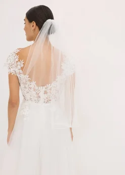 Voile de mariée en matière transparente
