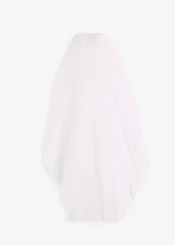 Voile de mariée en matière transparente
