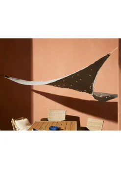 Voile d’ombrage LED solaire